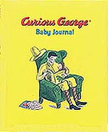 Curious George Baby Journal Record Book