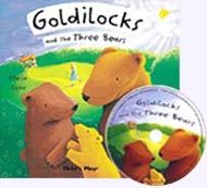 Goldilocks and the Three Bears Paper Picture Book with CD