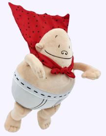 10 in. Captain Underpants Plush Doll