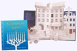 Chanukah Lights Hardcover with Pop-Up 