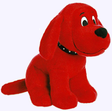 10 in. Sitting Clifford Plush Storybook Character