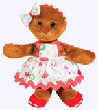 8 in. Gingerbread Girl Plush Doll