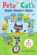 Pete the Cat's Giant Groovy Book Hardcover Book 279pp.