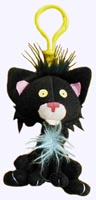 4.5 in. Bad Kitty Plush with Cool Clip