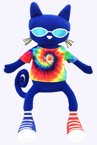 14.5 in. Pete the Cat Gets Groovy Doll