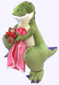 14 in. How Do Dinosaurs Say Goodnight Plush Doll