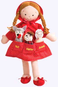 14 in. Little Red Riding Hood Pocket Doll