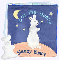 Sleepy Bunny Cloth Book
