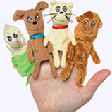 What Pet Should I Get? Finger Puppet Set