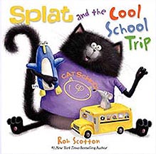 Splat and the Cool School Trip Hardcover Picture Book