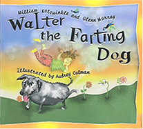 Walter the Farting Dog hardcover Picture Book