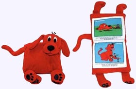 9 in.Clifford Plush Toy and Soft Book
